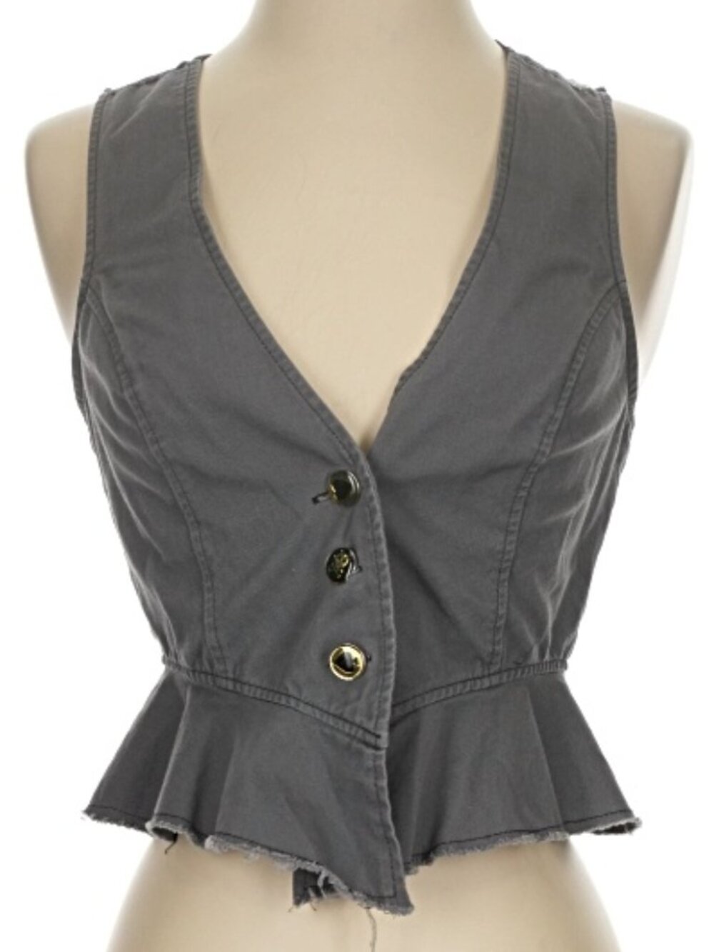Abbey Dawn (Alice in Wonderland Collection) Button-up Vest / Junior's sz Small/